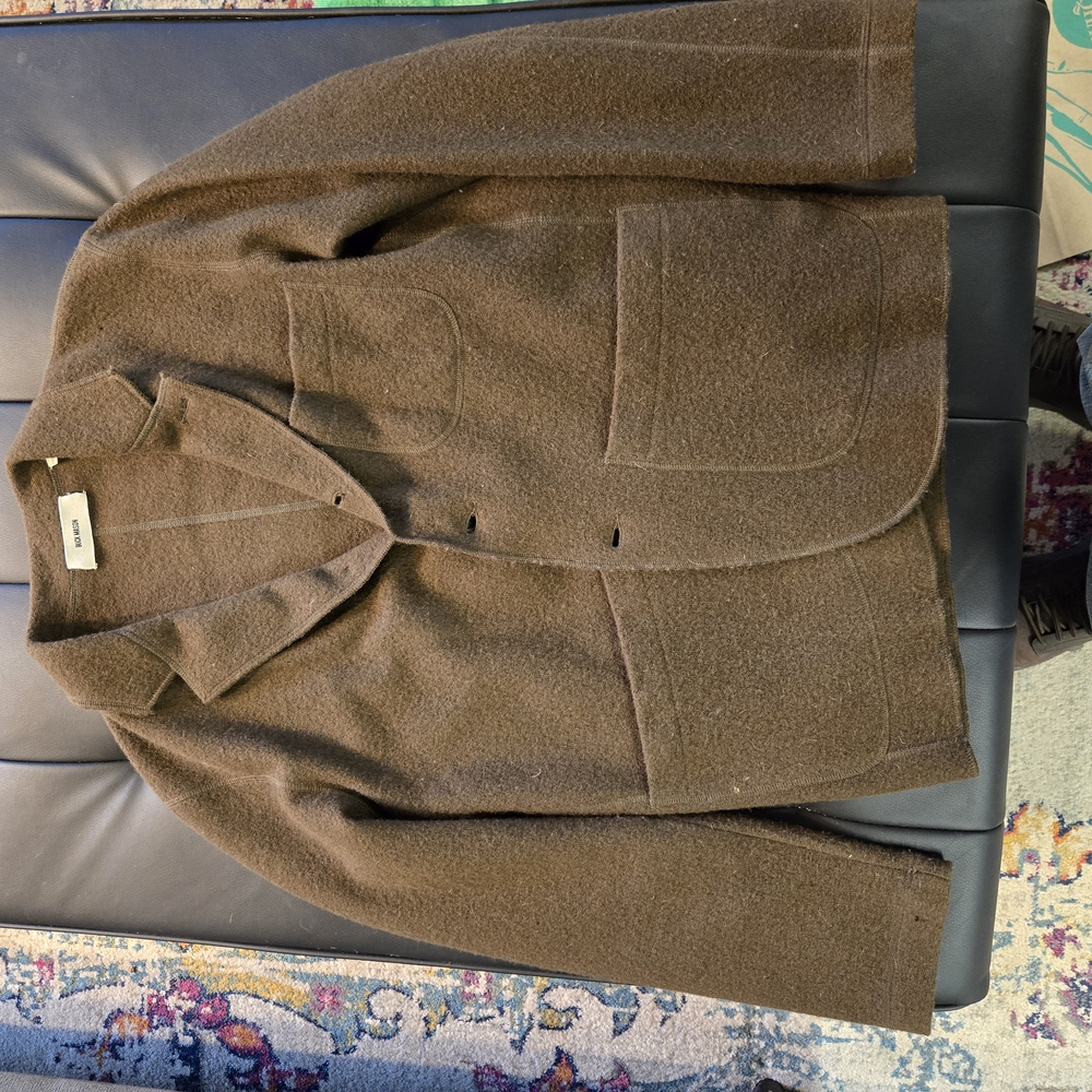 Men's Felted Wool Chore Coat